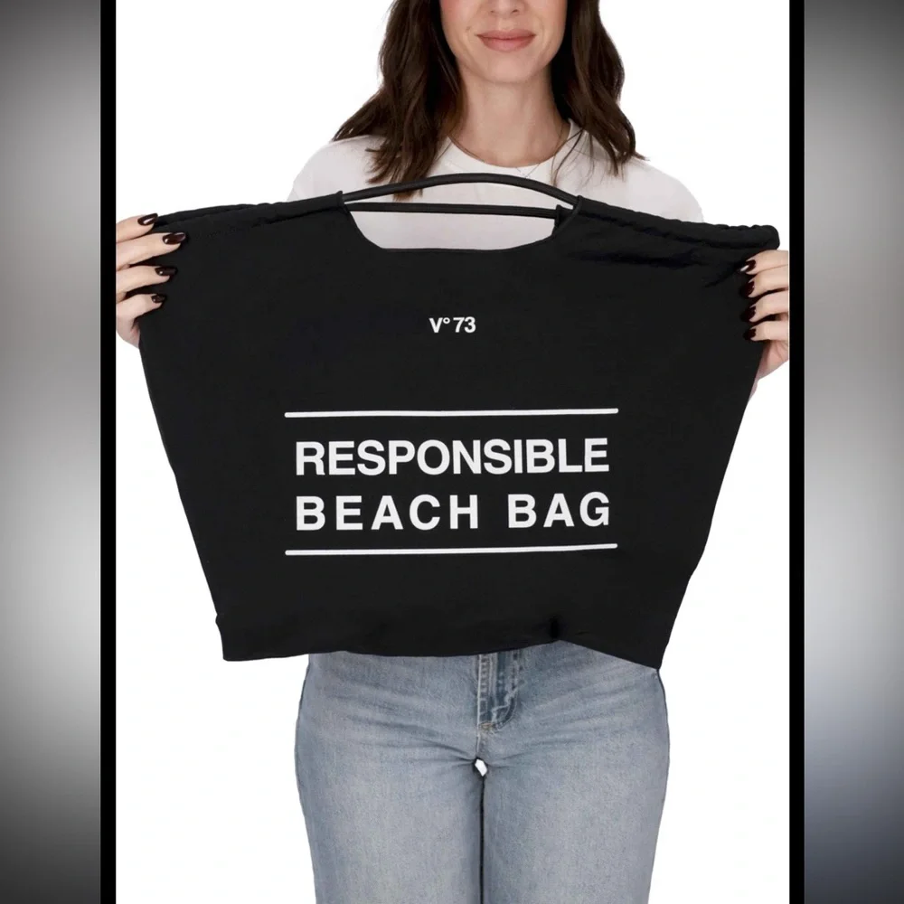 V73 BEACH BAG BLACK - Picture 8 of 10